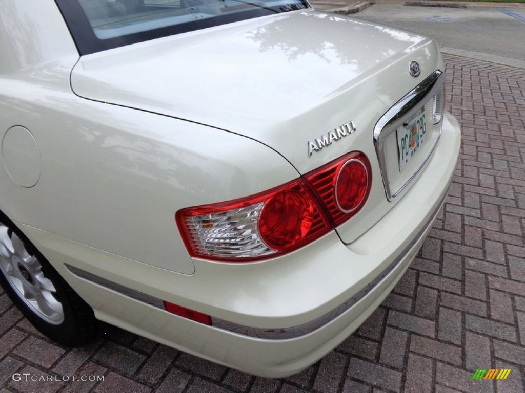 2005 Amanti  - Pearl White / Gray photo #40