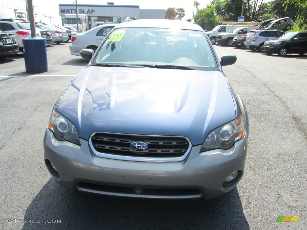 2005 Outback 2.5i Wagon - Atlantic Blue Pearl / Off Black photo #3