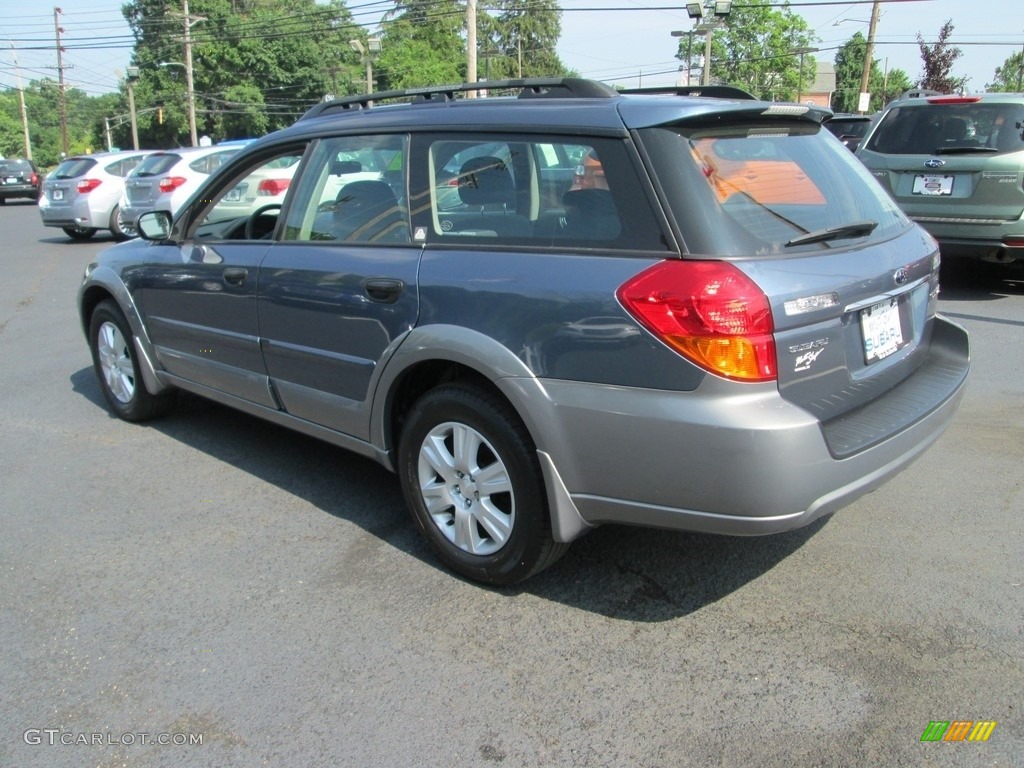 2005 Outback 2.5i Wagon - Atlantic Blue Pearl / Off Black photo #8