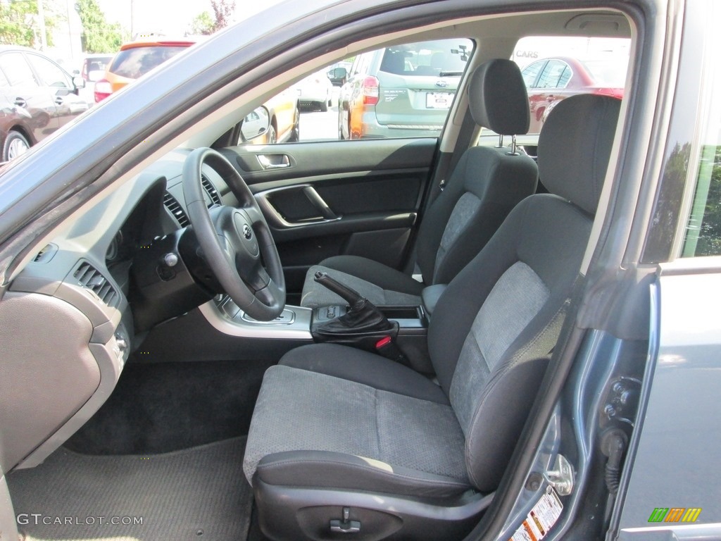 2005 Outback 2.5i Wagon - Atlantic Blue Pearl / Off Black photo #12