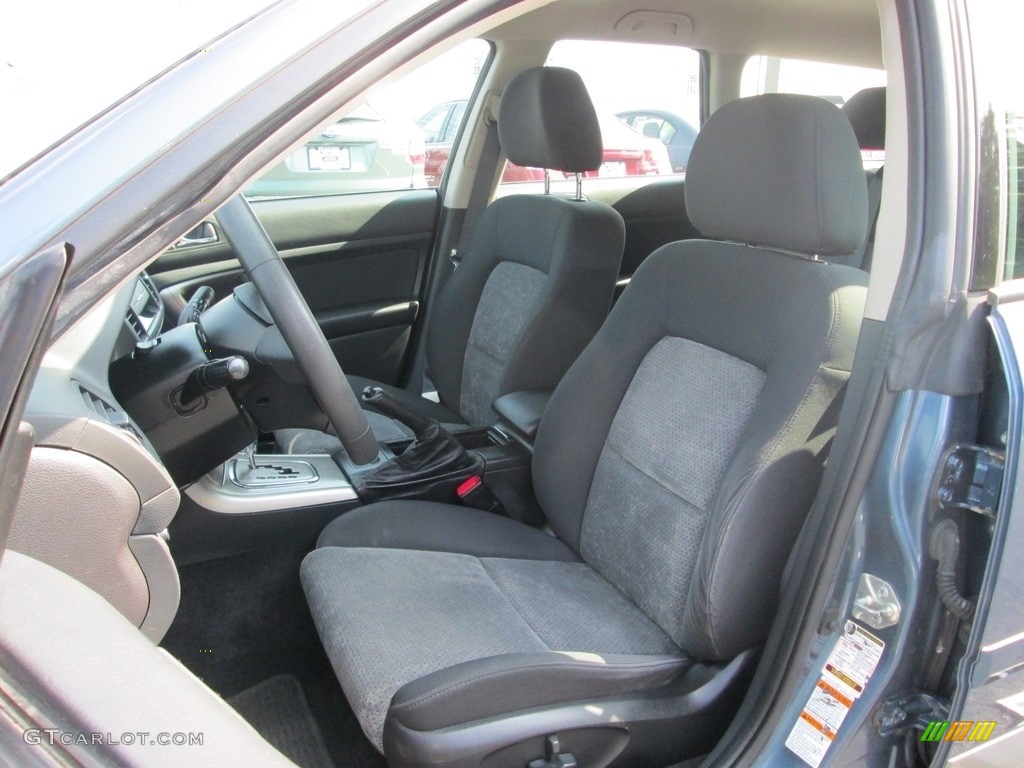 2005 Outback 2.5i Wagon - Atlantic Blue Pearl / Off Black photo #15