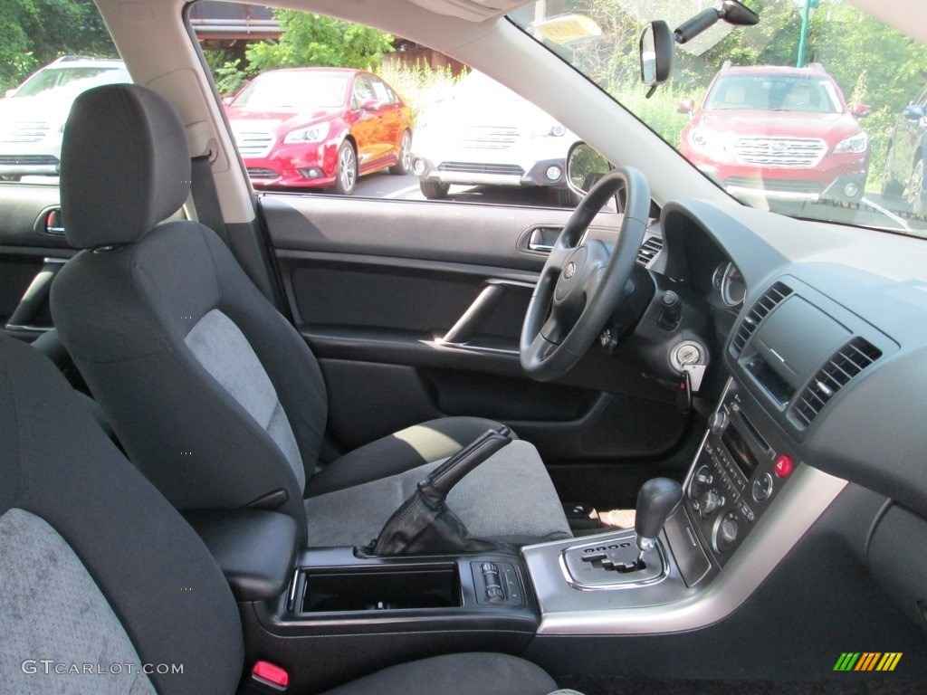 2005 Outback 2.5i Wagon - Atlantic Blue Pearl / Off Black photo #16