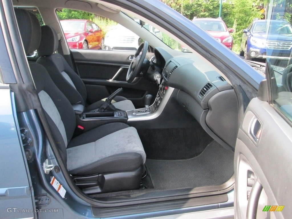 2005 Outback 2.5i Wagon - Atlantic Blue Pearl / Off Black photo #17
