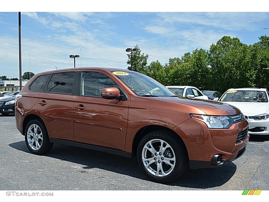 2014 Outlander SE - Copper Metallic / Black photo #1