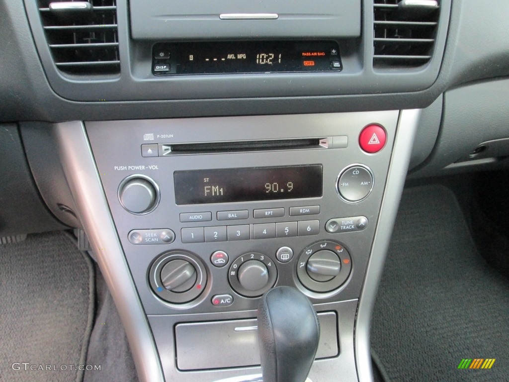 2005 Outback 2.5i Wagon - Atlantic Blue Pearl / Off Black photo #24