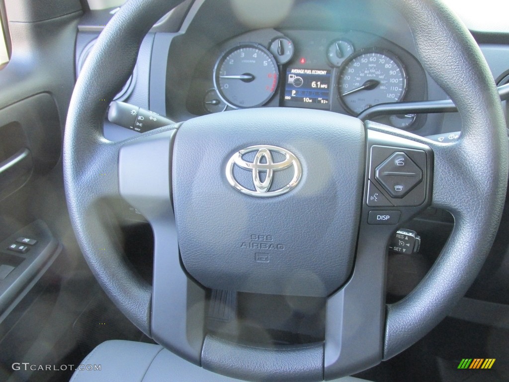 2016 Toyota Tundra SR Double Cab Graphite Steering Wheel Photo #114217491