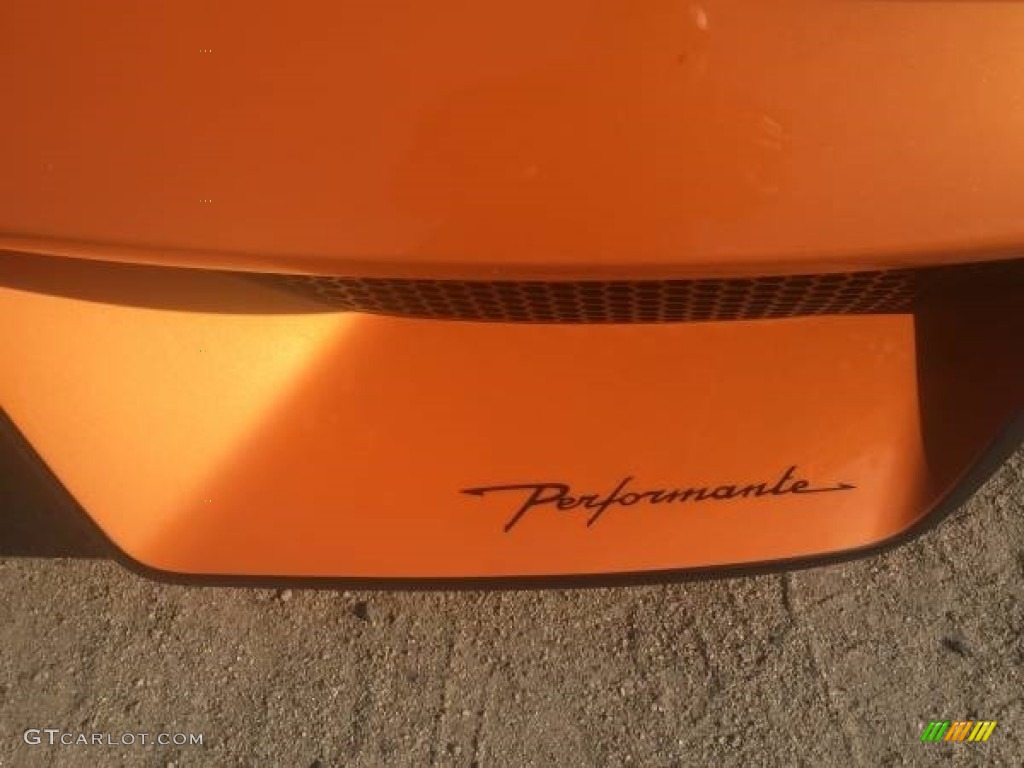 2011 Gallardo LP570-4 Performante Spyder - Arancio Borealis (Orange) / Black photo #13