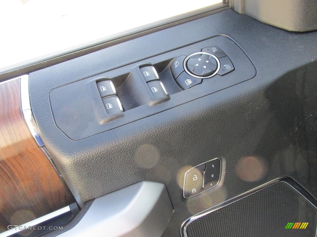2016 F150 Lariat SuperCrew 4x4 - White Platinum / Black photo #21