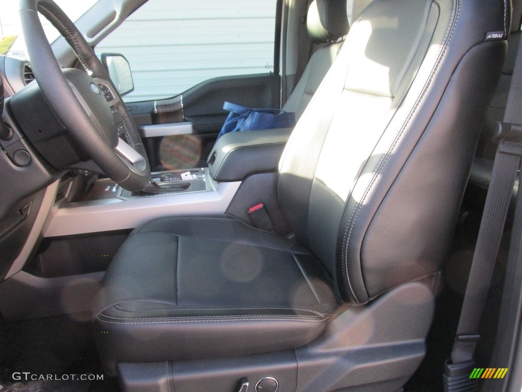 2016 F150 Lariat SuperCrew 4x4 - White Platinum / Black photo #22