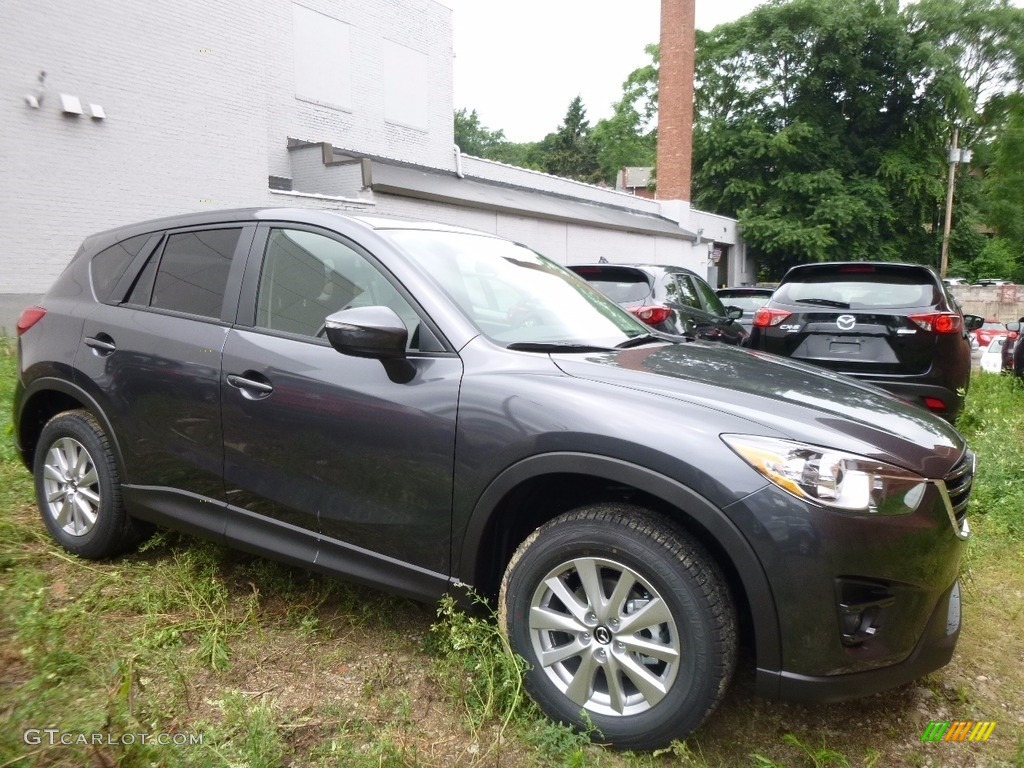 2016 CX-5 Touring AWD - Meteor Gray Mica / Black photo #1