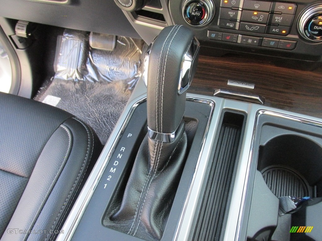 2016 F150 Lariat SuperCrew 4x4 - White Platinum / Black photo #30