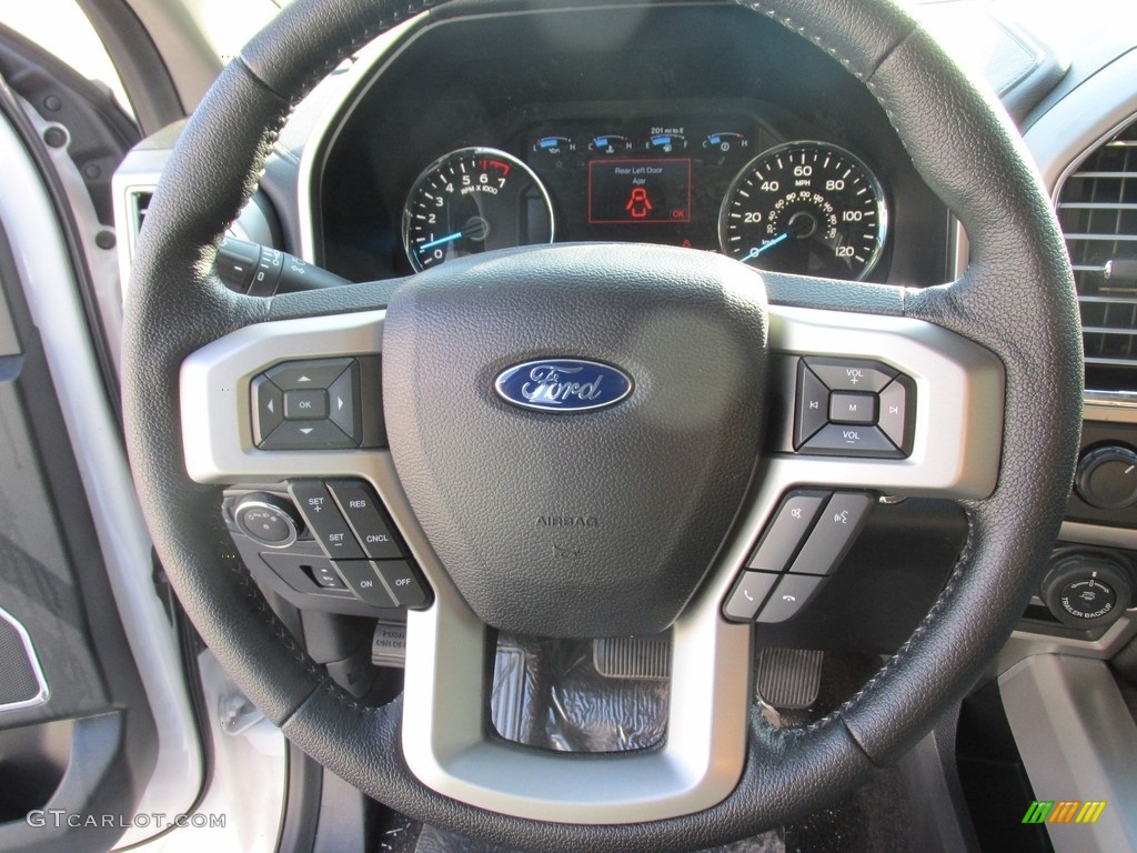 2016 F150 Lariat SuperCrew 4x4 - White Platinum / Black photo #34