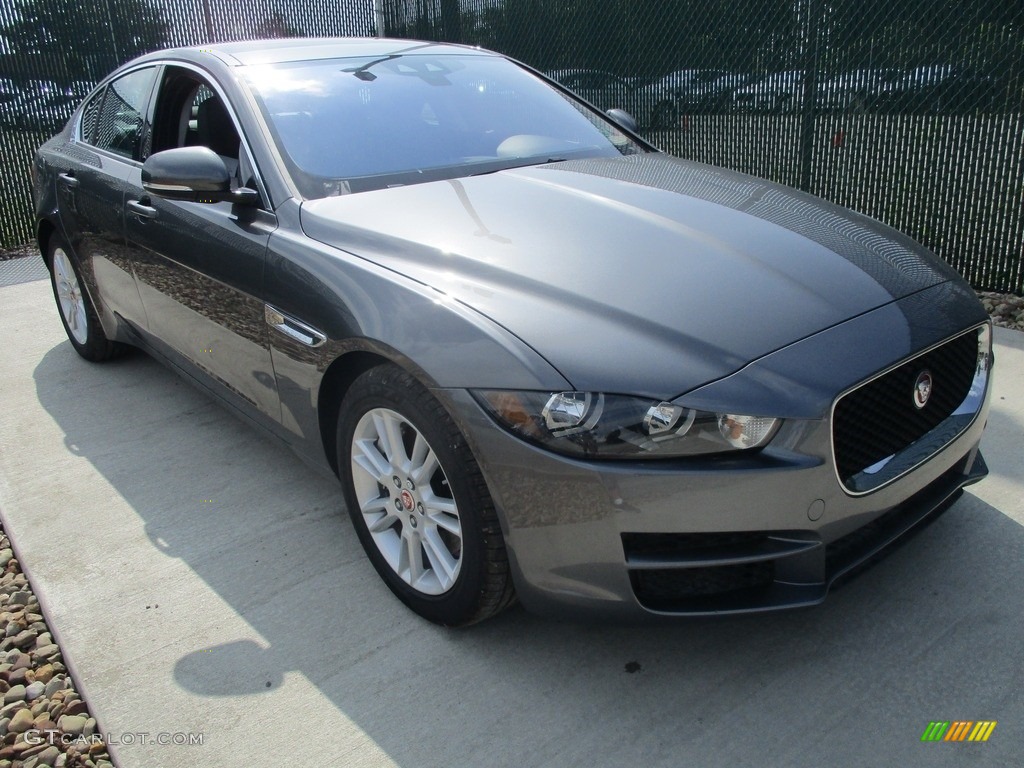 Ammonite Grey 2017 Jaguar XE 25t Premium Exterior Photo #114220578