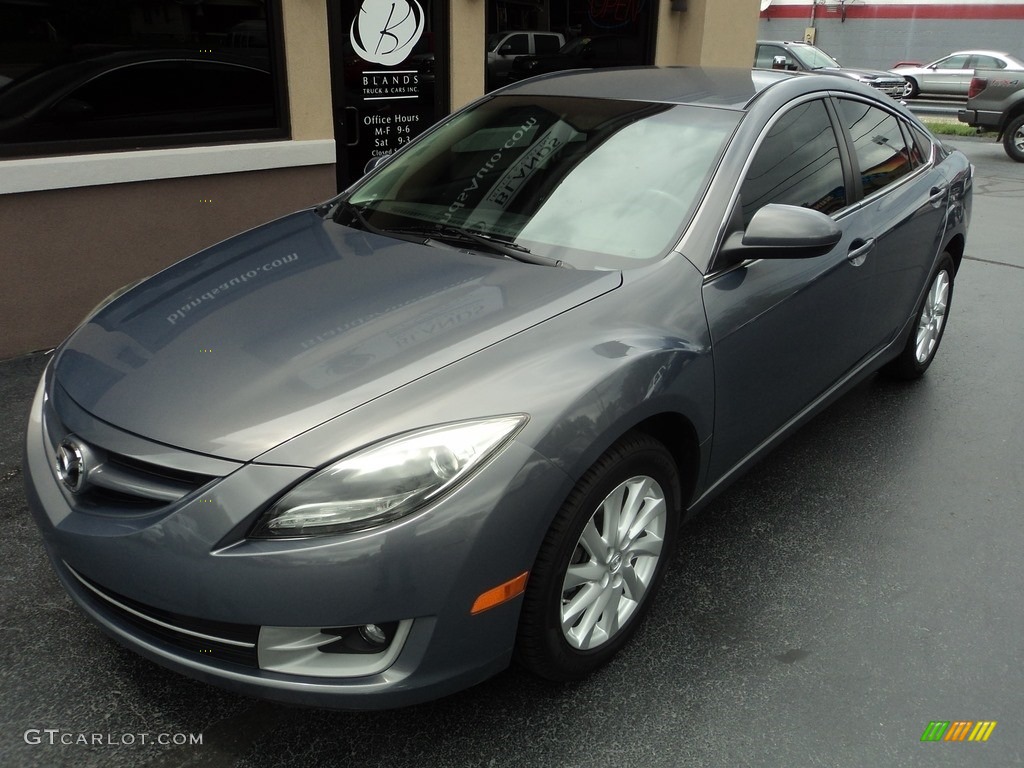 2011 MAZDA6 i Touring Sedan - Comet Gray Mica / Black photo #2