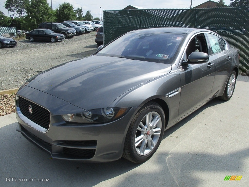 Ammonite Grey 2017 Jaguar XE 25t Premium Exterior Photo #114220640