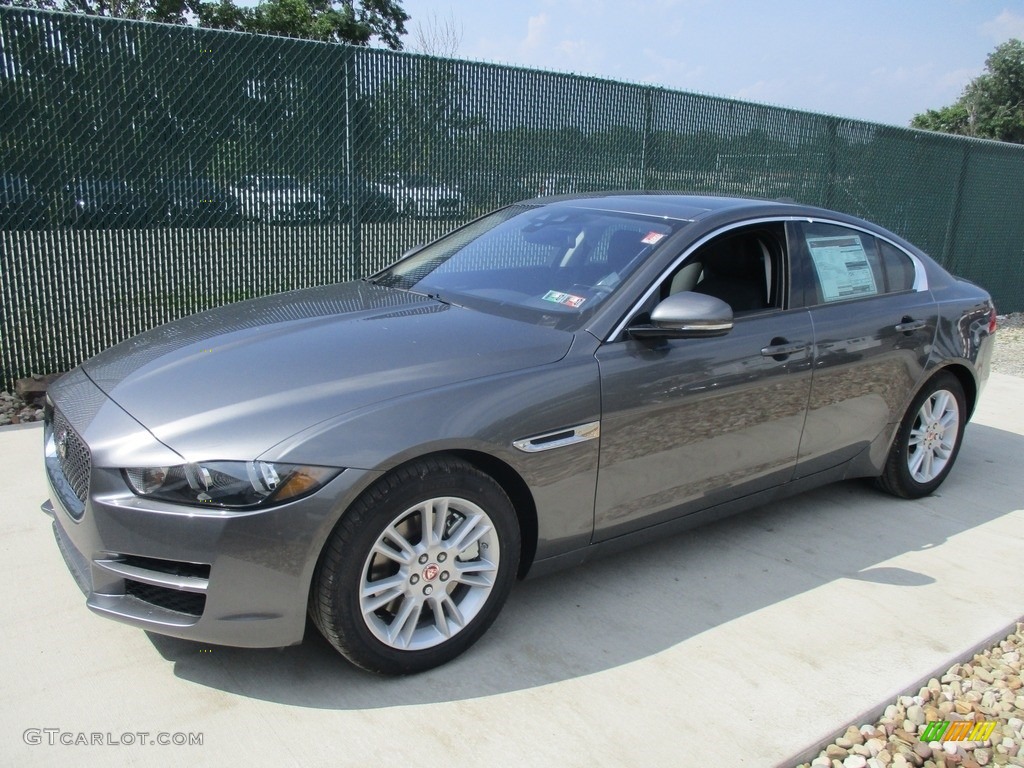 Ammonite Grey 2017 Jaguar XE 25t Premium Exterior Photo #114220662