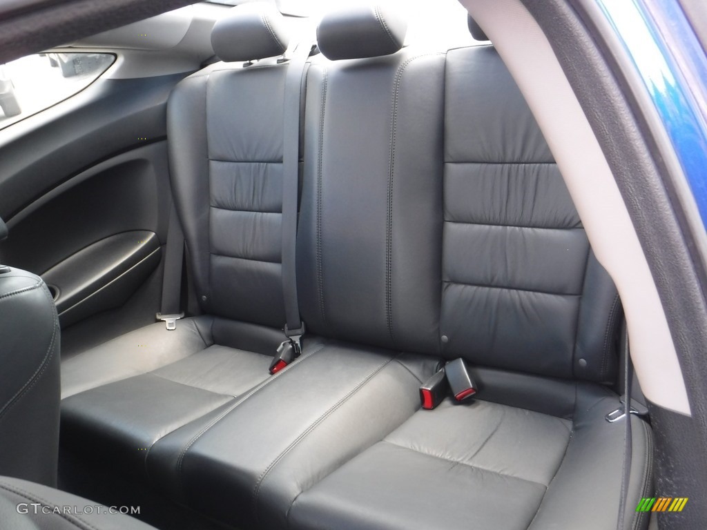 2009 Accord EX-L V6 Coupe - Belize Blue Pearl / Black photo #21