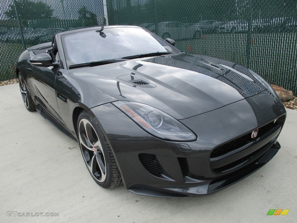 Ammonite Grey 2017 Jaguar F-TYPE R AWD Convertible Exterior Photo #114221079