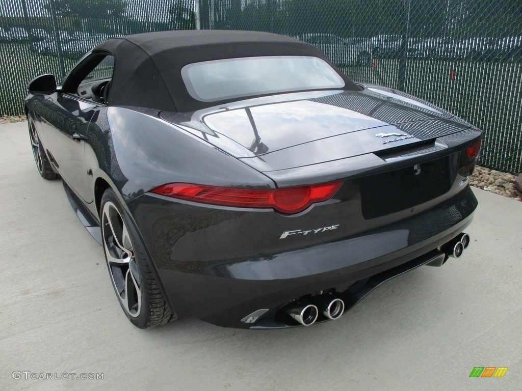 Ammonite Grey 2017 Jaguar F-TYPE R AWD Convertible Exterior Photo #114221220