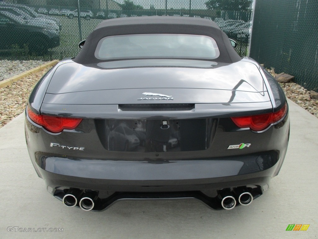 Ammonite Grey 2017 Jaguar F-TYPE R AWD Convertible Exterior Photo #114221250