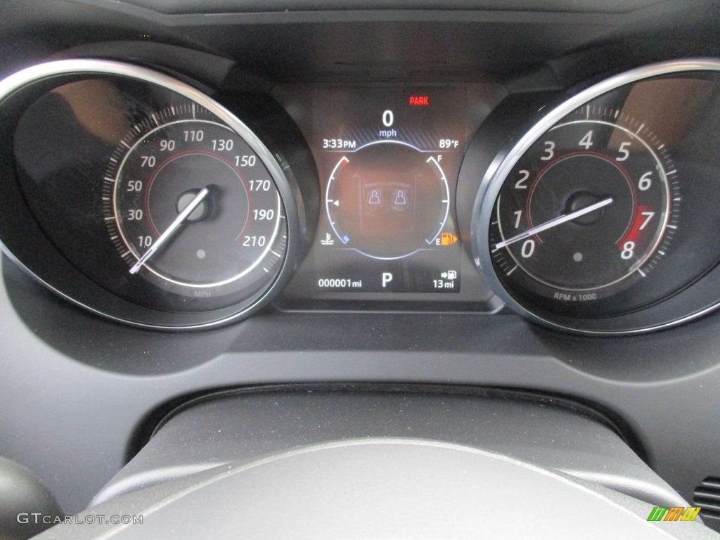 2017 Jaguar F-TYPE R AWD Convertible Gauges Photos