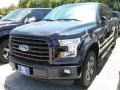 2016 Shadow Black Ford F150 XLT SuperCrew 4x4  photo #5