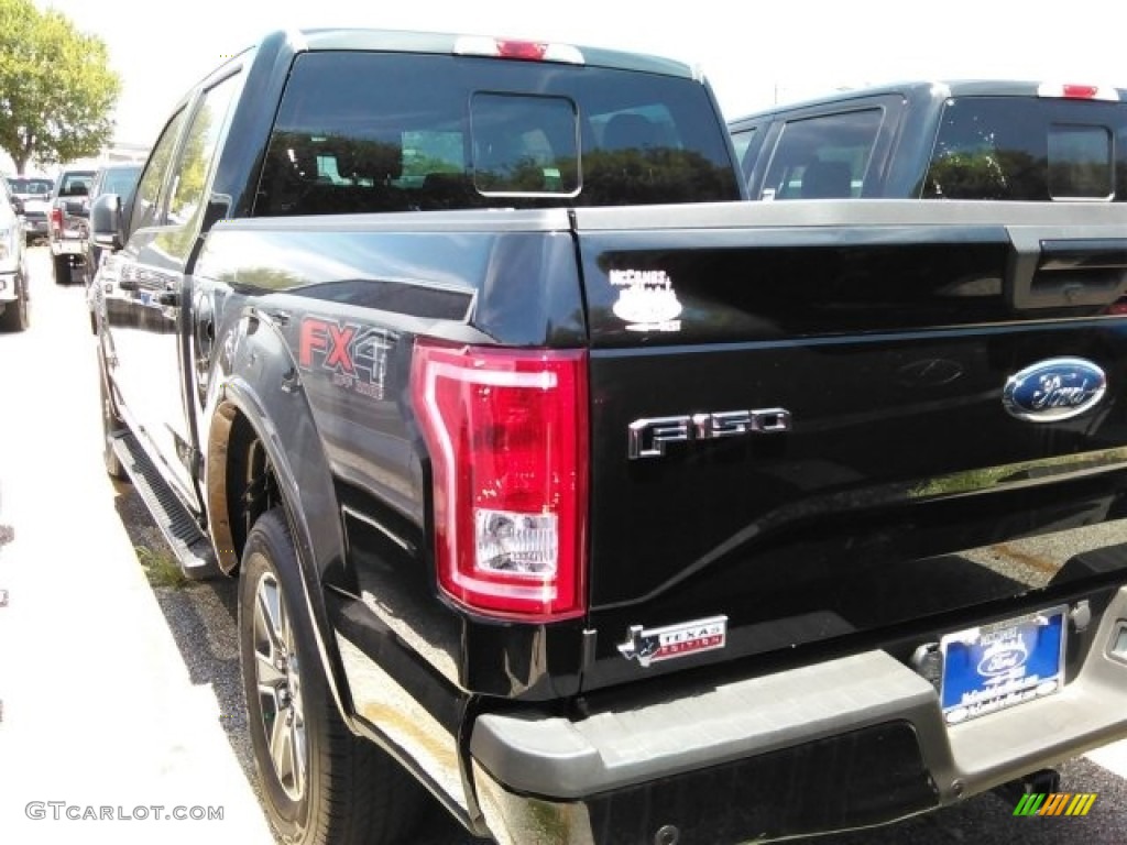 2016 F150 XLT SuperCrew 4x4 - Shadow Black / Black photo #6