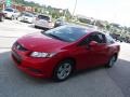 Rallye Red - Civic LX Coupe Photo No. 5