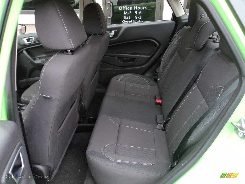 2015 Fiesta SE Sedan - Green Envy / Charcoal Black photo #8