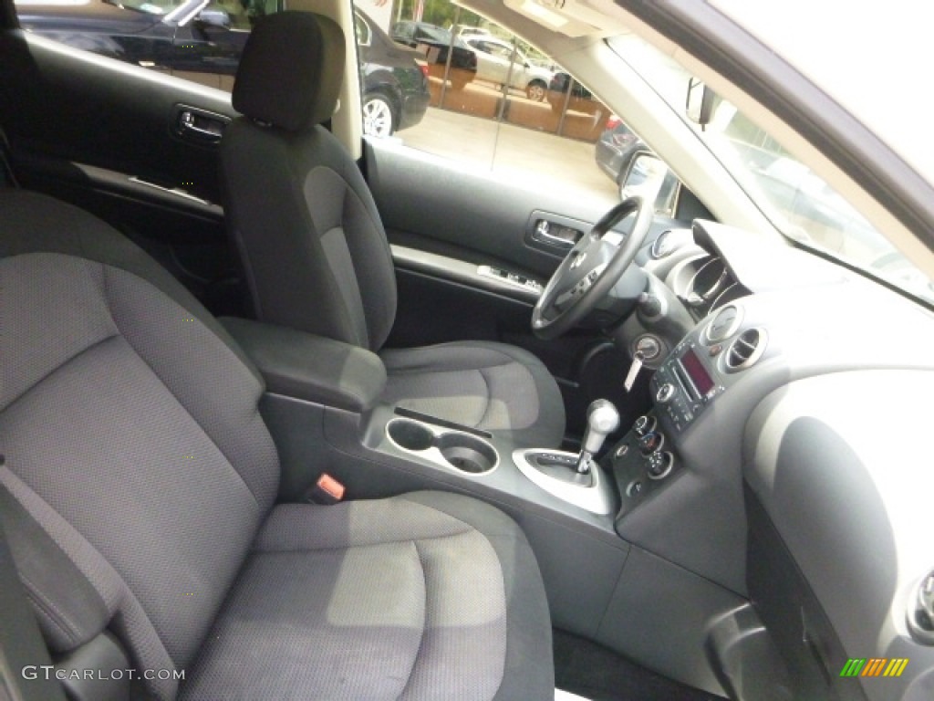 2010 Rogue SL AWD - Phantom White / Black photo #4