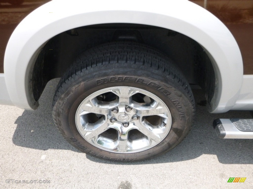 2013 1500 Laramie Crew Cab 4x4 - Western Brown Pearl / Canyon Brown/Light Frost Beige photo #2