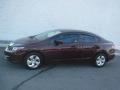 Crimson Pearl - Civic LX Sedan Photo No. 2