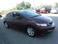 Crimson Pearl - Civic LX Sedan Photo No. 6