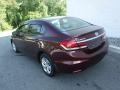 Crimson Pearl - Civic LX Sedan Photo No. 10