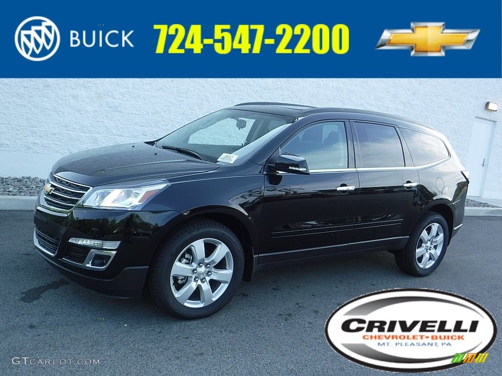 Mosaic Black Metallic Chevrolet Traverse