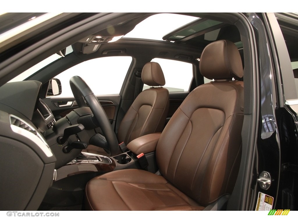2016 Q5 2.0 TFSI Premium quattro - Brilliant Black / Chestnut Brown photo #5