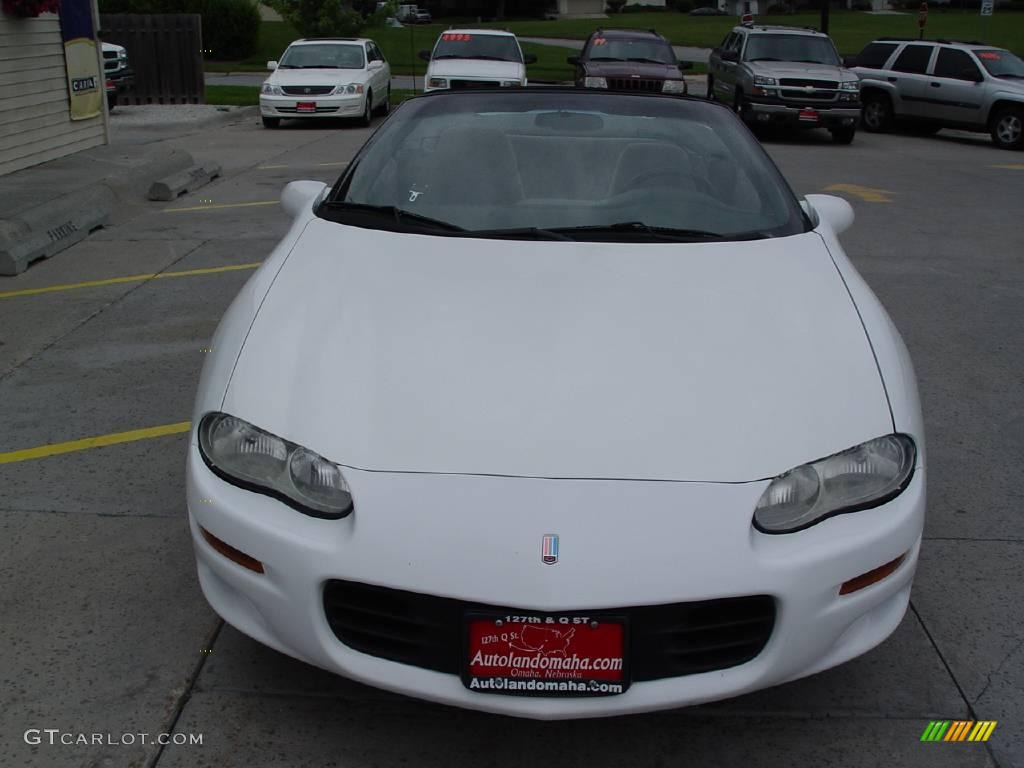 2001 Camaro Convertible - Arctic White / Ebony photo #5