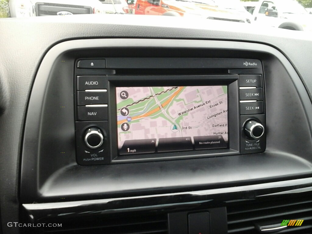 2014 CX-5 Grand Touring AWD - Sky Blue Mica / Black photo #22