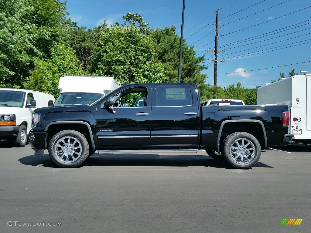 Onyx Black 2016 GMC Sierra 1500 Denali Crew Cab 4WD Exterior Photo #114232293