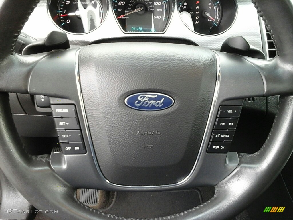 2012 Taurus SEL - Dark Blue Pearl / Charcoal Black photo #14