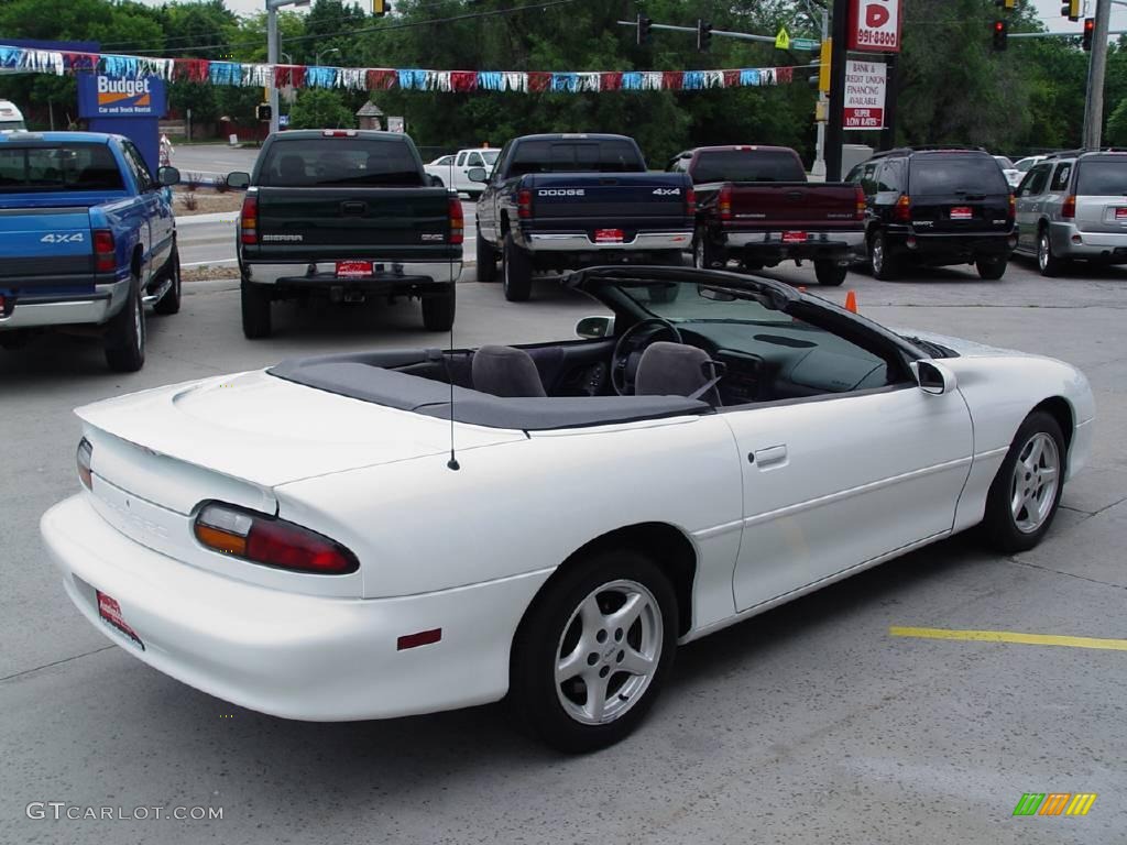 2001 Camaro Convertible - Arctic White / Ebony photo #19