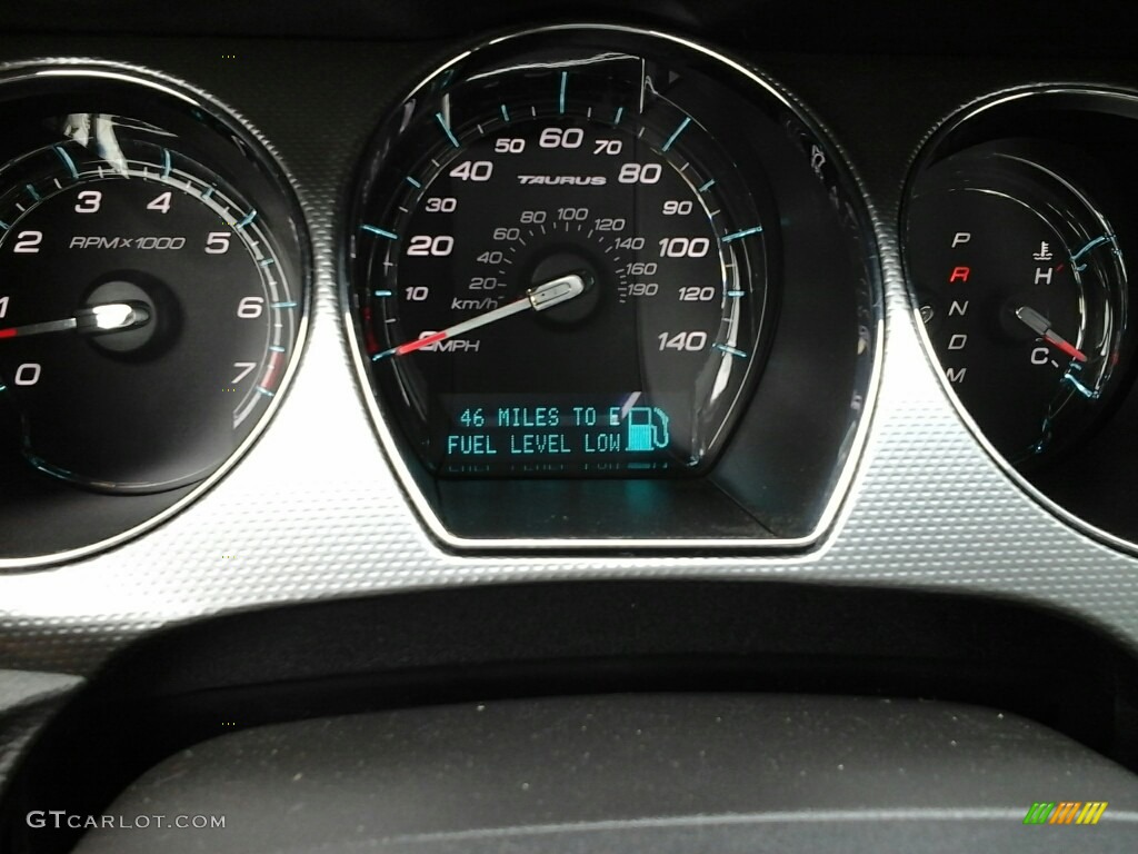 2012 Taurus SEL - Dark Blue Pearl / Charcoal Black photo #21