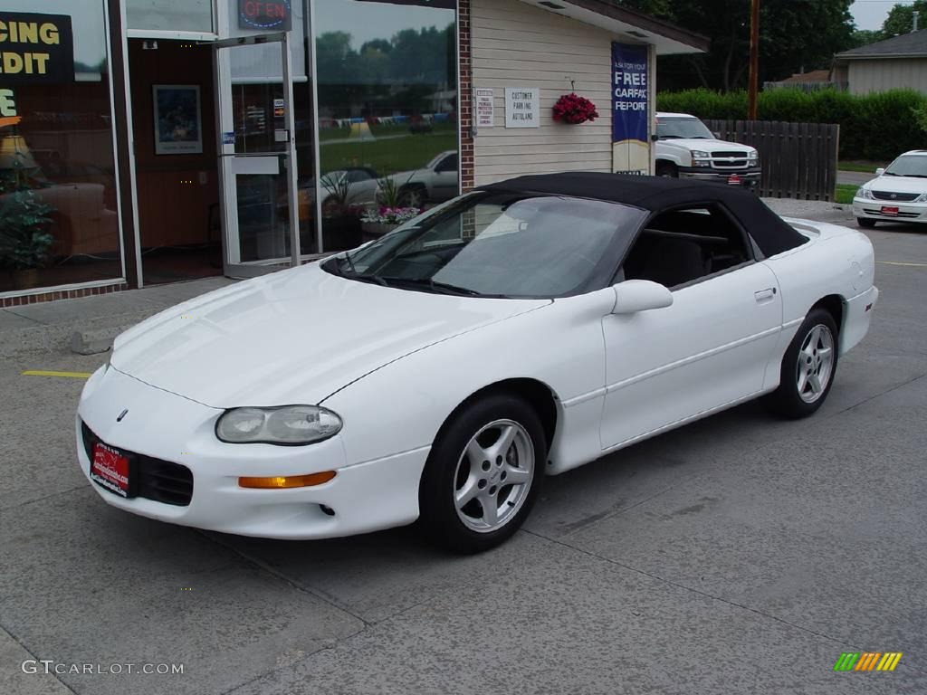 2001 Camaro Convertible - Arctic White / Ebony photo #20