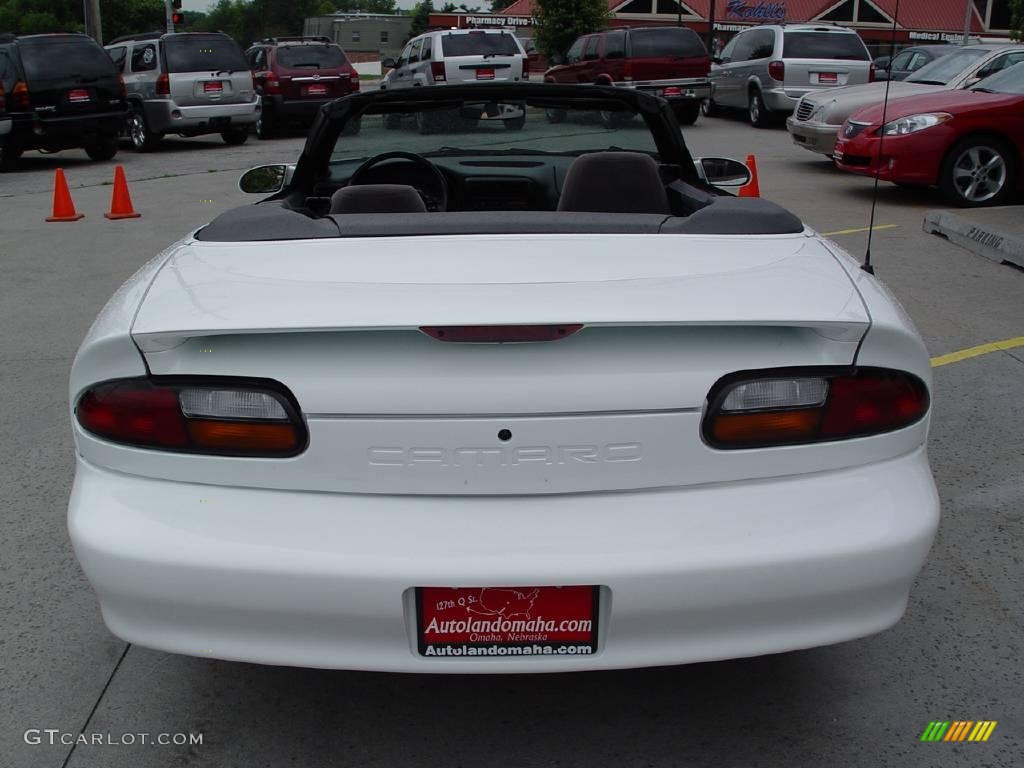 2001 Camaro Convertible - Arctic White / Ebony photo #22