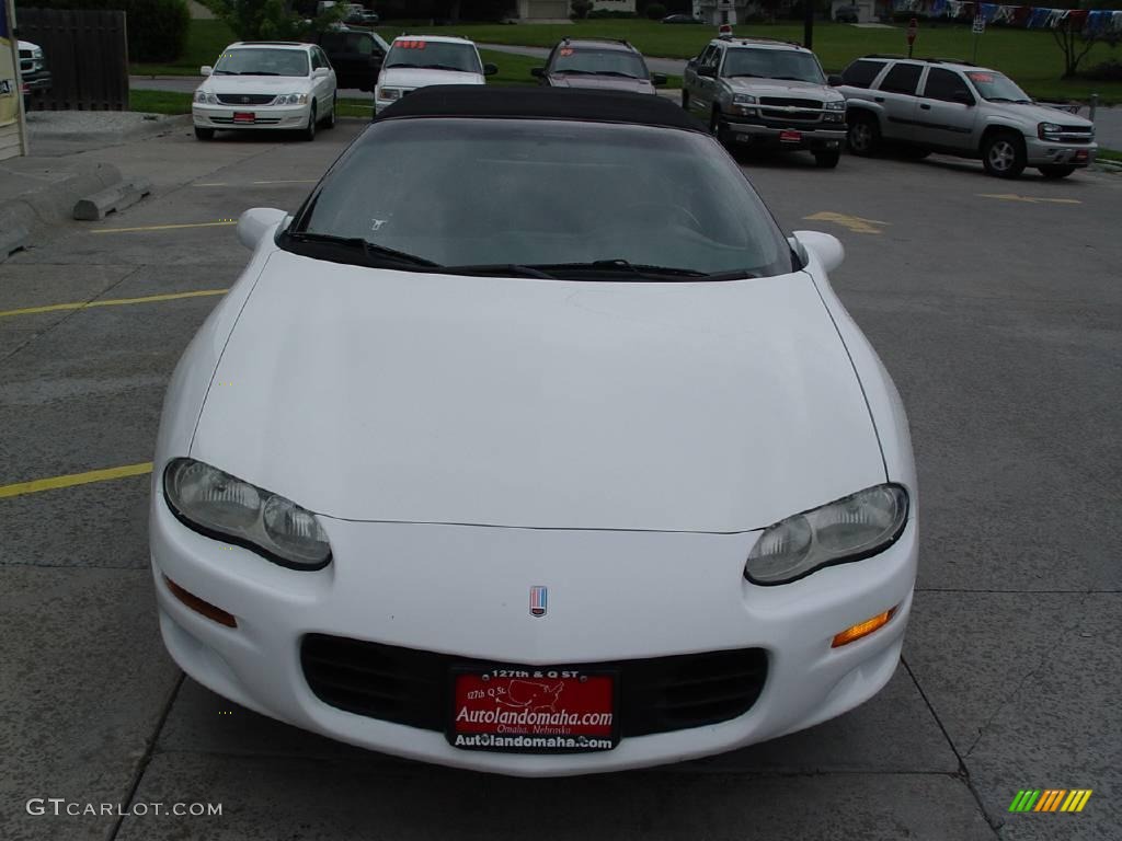 2001 Camaro Convertible - Arctic White / Ebony photo #24