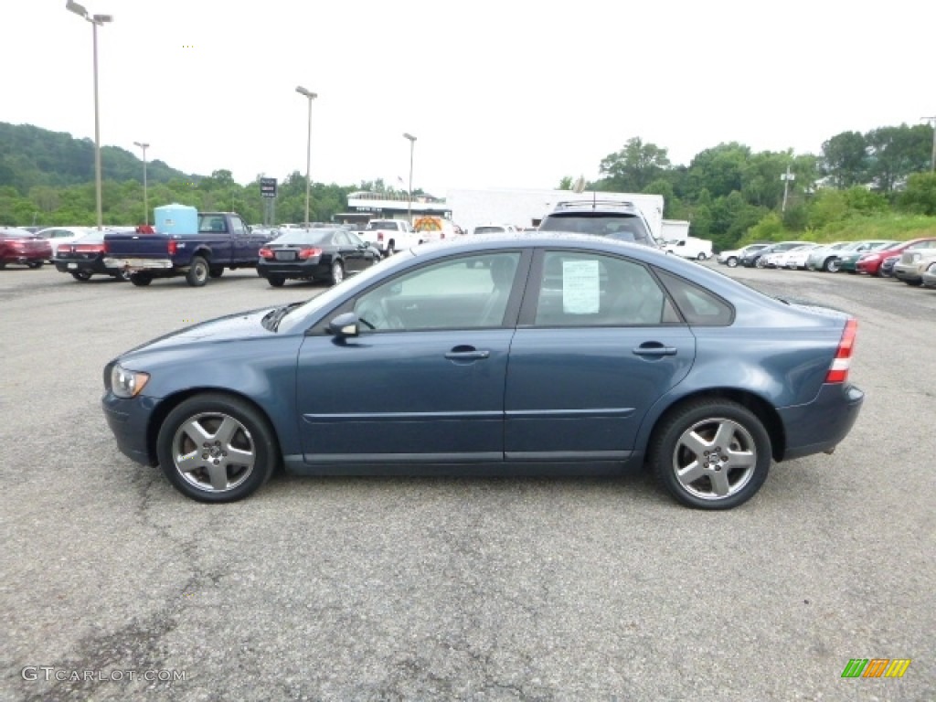 2005 S40 T5 AWD - Barents Blue Metallic / Off Black photo #3