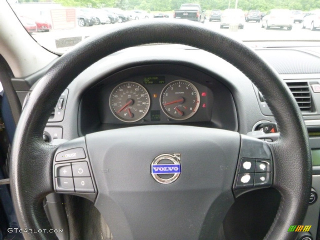 2005 S40 T5 AWD - Barents Blue Metallic / Off Black photo #20
