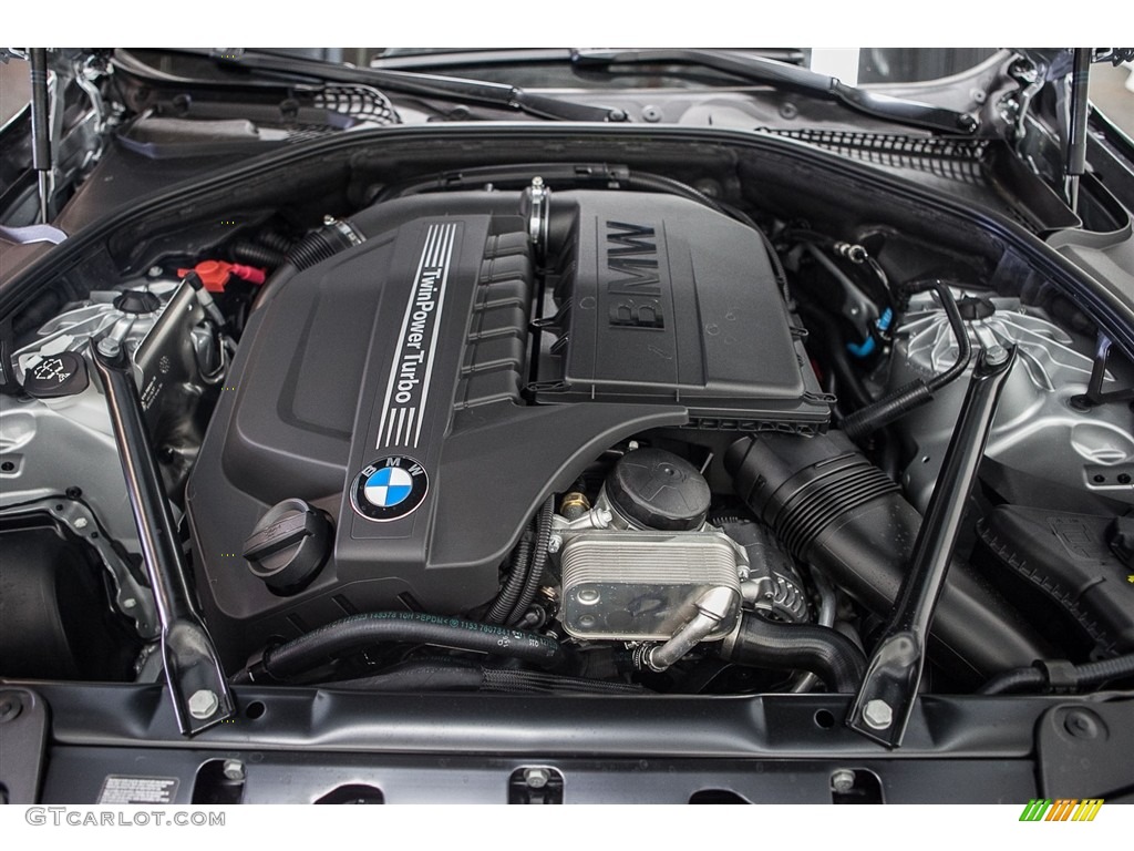 2016 5 Series 535i Sedan - Glacier Silver Metallic / Black photo #9