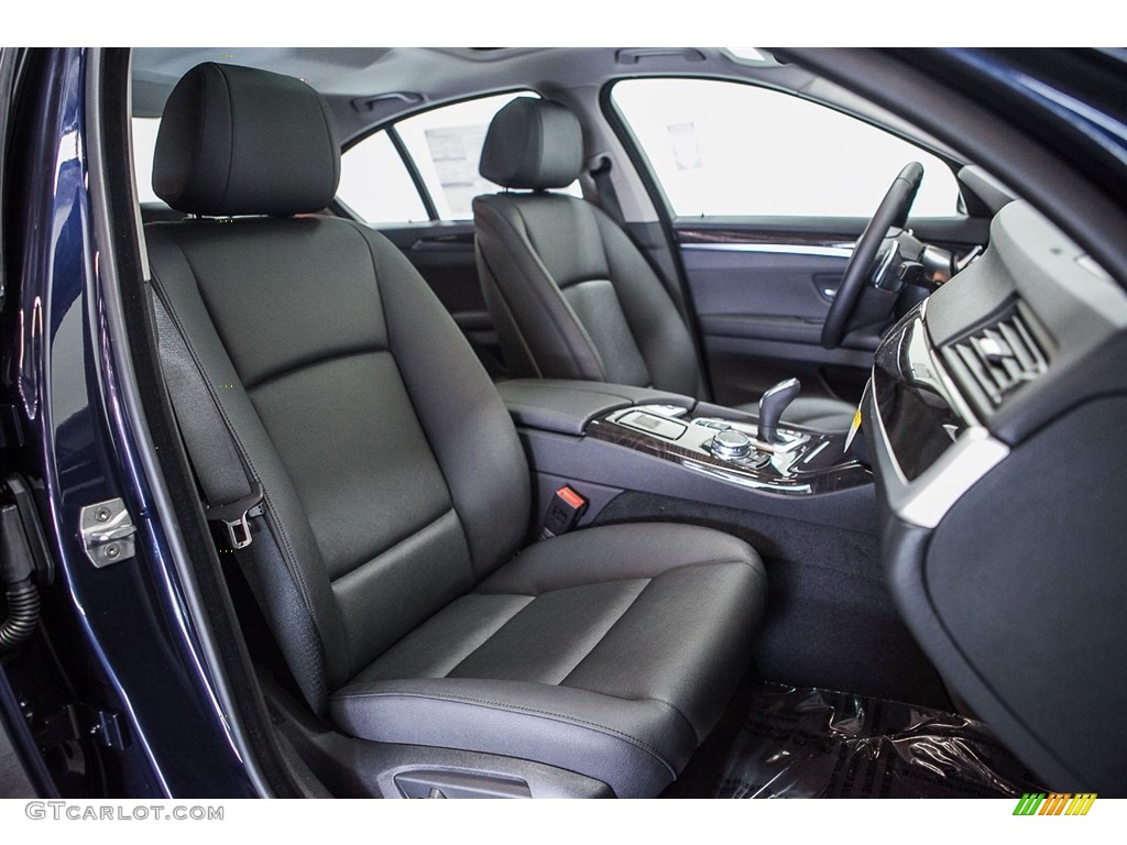 2016 5 Series 528i Sedan - Imperial Blue Metallic / Black photo #2