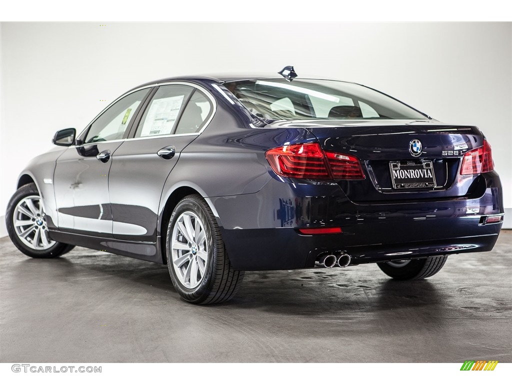 2016 5 Series 528i Sedan - Imperial Blue Metallic / Black photo #3